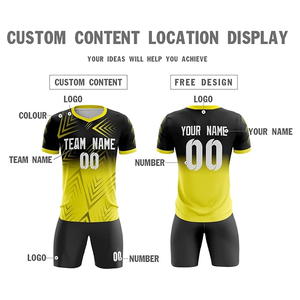 Camisetas de fútbol de entrenamiento, uniformes de fútbol con impresión por sublimación completa OEM de Francia para hombres, diseño personalizado con logotipo y nombre - Product Image 5