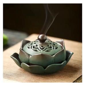 Brûleur d'encens au design fantaisie pour diffuseur d'aromathérapie, décoration de la maison, fête de mariage et rassemblement religieux - Product Image 3