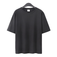 T-shirt en coton 100% 210 g/m², coupe ample, essentiel, personnalisable, tissu de qualité, respirant, séchage rapide, écologique, blanc, décontracté pour homme