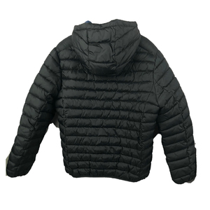 Blouson bomber unisexe noir à col rond, imperméable et coupe-vent, fermeture éclair, vêtement d'extérieur pour le printemps, coupe régulière, coque en polyester/nylon - Product Image 5