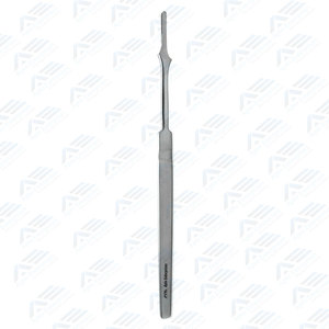 Poignée de scalpel chirurgical n ° 7 Instruments médicaux de chirurgie générale en acier inoxydable Poignée de couteau de scalpel durable Coupe réutilisable - Product Image 2