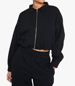 เสื้อสเวตเตอร์แขนยาวสำหรับผู้หญิง, เสื้อออกกำลังกายแขนยาวเสื้อลำลองเปิดประตูใส่สบายสำหรับฤดูหนาว - Product Image 6