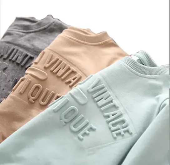 Wholesale Classic Round Neck Custom Logo Plus Size Tee Shirts Plain Oversized Cotton Men Tshirt For 3d Puff Print T-shirts