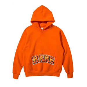 2025 Streetwear Pullover Botón de gran tamaño Sudaderas con capucha para hombres Sudaderas Bordado multicolor personalizado Parches Toalla Terry Material - Product Image 2