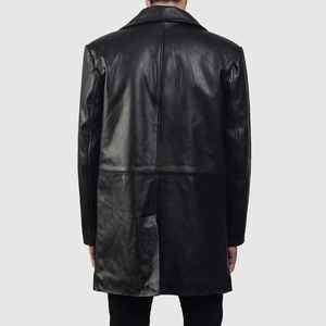 Veste en cuir unisexe de haute qualité, mode jeune, manteaux pour hommes, style américain, automne-hiver 2025, produit en gros pour hommes - Product Image 6