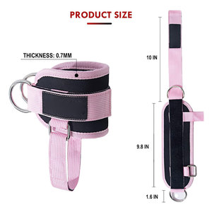 Neoprene Material Gym Ankle Straps Factory Custom 2026 Padded Ankle Straps - Product Image 5