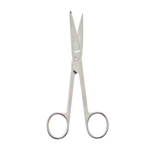 Tijeras Quirúrgicas Manuales Rectas y Afiladas, Pinzas de Acero Inoxidable de Un Solo Uso en Empaque Estéril, Tijeras para Vendajes KNOWLES - Product Image 2