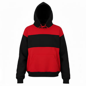 Sweat à capuche d'hiver personnalisé de qualité supérieure pour hommes, en molleton 100% coton doux 360g, style streetwear décontracté avec poche kangourou - Product Image 1