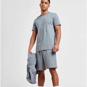 เสื้อยืดคอกลมแขนสั้นผ้าโพลีเอสเตอร์/คอตตอน น้ำหนัก 200 กรัม สำหรับผู้ชาย สกรีนโลโก้ได้ตามสั่ง ทรงปกติ แห้งเร็ว ระบายอากาศดี ขายส่ง - Product Image 5