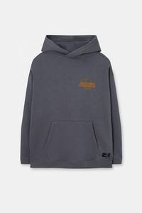 Sweat à capuche tendance pour homme 2024, en maille, à épaules tombantes, doublé, écologique, grande taille, personnalisable, imprimé, décontracté - Product Image 3