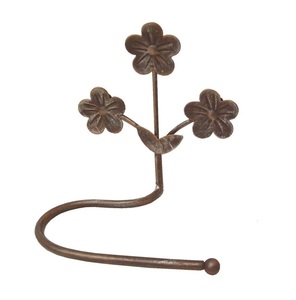 Porte-papier hygiénique en fer de style antique élégant avec finition rustique de ferme parfait pour les besoins de rangement et de décoration de salle de bain - Product Image 6