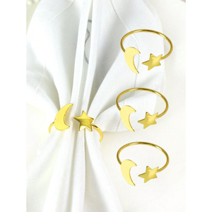 Anillo Decorativo para Servilletas de Diseño Ventajoso, Servilletero de Metal de Calidad Superior, Anillo para Servilletas Ramadán Kareem al Precio Más Bajo - Product Image 6