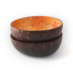 Vajilla ecológica más vendida de Vietnam, buen precio, laca Natural, cuenco de coco, incrustaciones de cáscara de huevo, pulido, saludable y elegante - Product Image 3