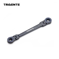Clé à cliquet flexible à double boîtier 72 dents, matériau CR-V, modèle XC56036, fabriquée à Taïwan