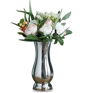 Recién llegado, florero decorativo de Metal con acabado liso dorado, maceta decorativa para sala de estar en casa para boda - Product Image 2