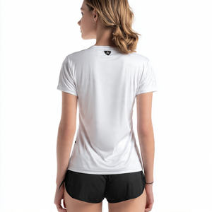 Camiseta Deportiva Estampada para Gimnasio, 100% Poliéster Algodón, Camiseta de Yoga para Mujer, Camiseta de Ejercicio de Yoga por Sublimación - Product Image 6