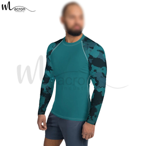 Vêtements de sport 2025 Meilleur produit Confortable et respirant Sublimation Imprimé personnalisé Séchage rapide Haut de protection contre les éruptions cutanées pour adultes - Product Image 3
