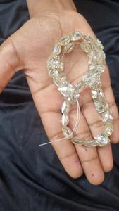 Perles de diamant fantaisie Moissanite coupe princesse 10 MM - Product Image 5