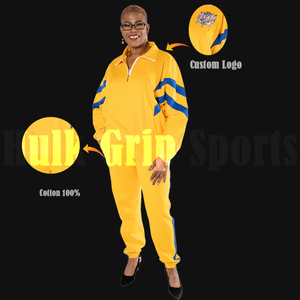 Logo de sororité broderie sororité et fraternité Sigma Gamma Rho unisexe femmes costume ajusté lettre grecque survêtements - Product Image 4