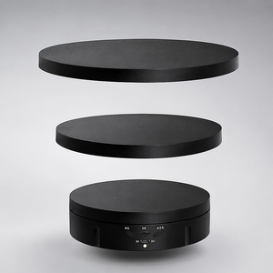 Présentoir Électrique Rotatif à LED, Support de Présentation Motorisé à 360°, Présentoir de Produits USB 5V pour Bijoux et Montres - Product Image 1