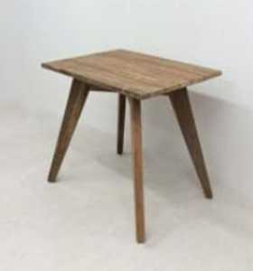 Petite table à café et à thé en bois de manguier naturel faite à la main meubles de maison personnalisables décor de chambre écologique - Product Image 4