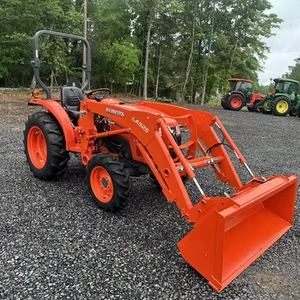 ซัพพลายเออร์ที่ดีที่สุด รถแทรกเตอร์ Kubota L2501 25 แรงม้า ขับเคลื่อน 4 ล้อ รถแทรกเตอร์ขนาดเล็ก เครื่องยนต์ดีเซล ระบบไฮโดรสแตติก พร้อมที่ตักด้านหน้าสำหรับขาย - Product Image 1
