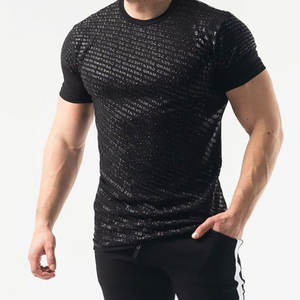 Nouveautés fabriqués en usine T-shirts hip-hop de haute qualité pour hommes Meilleures ventes T-shirts à manches courtes imprimés pour hommes - Product Image 6