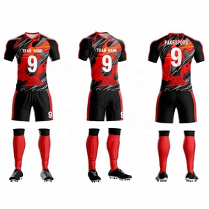 Vêtements de football uniformes de football personnalisés kit de combinaison d'entraînement de football par sublimation, short de maillot de football OEM personnalisé - Product Image 1