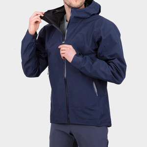 Veste coupe-vent rouge pour homme d'extérieur, imperméable, à capuche personnalisée, veste de golf pour l'automne et l'hiver - Product Image 4