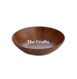 Bol de service en bois de la meilleure qualité pour la maison, l'hôtel et le restaurant utilisation de la cuisine bol en bois à bas prix - Product Image 2