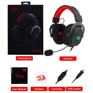 Auriculares para Juegos RGB Especializados con Cable USB, Diseño Único para un Rendimiento Óptimo - Product Image 4