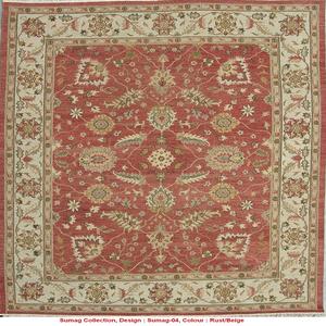 Tapis de style moderne en soie de laine Sumaik noué à la main de haute qualité Logo personnalisé imprimé pour la cuisine à domicile approvisionnement direct d'usine - Product Image 1