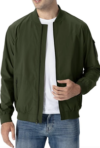 Nouvelle arrivée, veste softshell imperméable pour homme, logo personnalisé OEM d'usine, coupe-vent, vêtements de sport d'extérieur, fermeture éclair, vêtements de sport, Bangladesh - Product Image 6