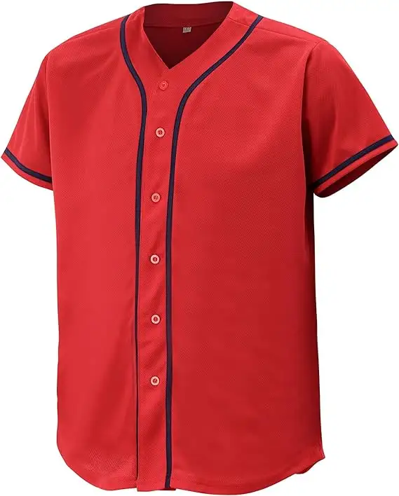 Atacado personalizado de alta qualidade em branco Hip Hop esportes usa uniformes de softball camisas de sublimação de Padres camisas de beisebol