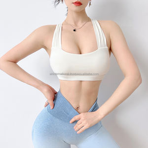 Soutien-gorge de sport croisé Sexy de haute qualité pour femmes gilet de Fitness Anti-affaissement avec beau dos soutien-gorge de Yoga de haute qualité - Product Image 5