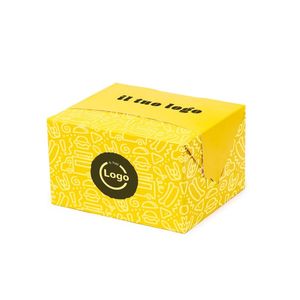Caja con Cierre a Presión en Forma de Libro 17x14x10cm Blanca o Color Havana - Personalizada para Sueros y Bebidas Energéticas - Product Image 2