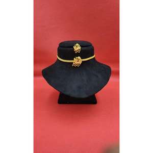 Premium Quality Iron Casting Choker <b>Necklace</b> <b>Set</b> with Intricate Design <b>and</b> Handmade <b>Set</b> for Women Jewelry Use for Export Sale - Product Image 2