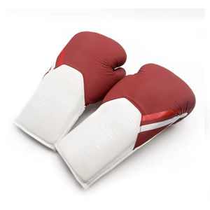 Gants de boxe respirants de haute qualité personnalisés à lacets % Cuir Gants d'entraînement en plein air - Product Image 4