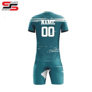 Uniformes de Fútbol Personalizados de Verano con Tecnología de Secado Rápido, Tratamiento Antiencogimiento, 100% Poliéster para Equipos - Product Image 6