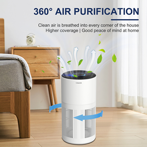 Purificador de Aire Eléctrico Cobectal H14 HEPA, Eficaz Contra Alergias, Bajo Nivel de Ruido, Material Plástico, Modelo ZQA6000A para Salón - Product Image 2