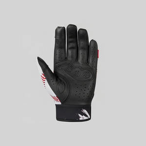 Gants de frappe de baseball en cuir de qualité supérieure respirants confortables avec matériau absorbant les chocs longueur du poignet pour le cyclisme sportif - Product Image 2