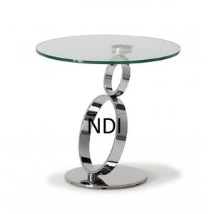 Pour les accessoires de décoration de mariage d'hôtel Table basse de forme hexagonale Table d'appoint de canapé en métal en aluminium personnalisée écologique - Product Image 3