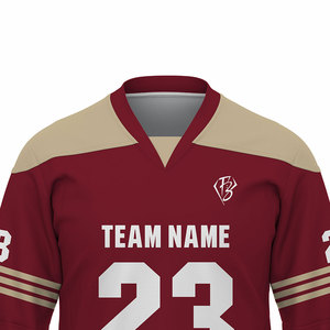 Conjunto de Jersey de hockey sobre hielo personalizado Premium OEM para hombres y mujeres jóvenes poliéster reciclado equipo uniforme sublimación diseño fábrica - Product Image 3