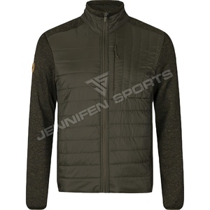 Bán Buôn Chất Lượng Cao Của Nam Giới Săn Bắn Áo Khoác Vỏ Bộ Nhớ Vải Tay Áo <span class=keywords><strong>Polyester</strong></span> Kết Cấu Lông Cừu Dây Kéo Đóng Cửa Phía Trước Túi - Product Image 1