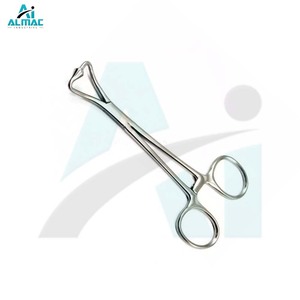 Pinces à serviettes à boule manuelle ALMAC en acier inoxydable certifiées CE, maintien sécurisé des draps chirurgicaux, utilisées en médecine et en dentisterie - Product Image 2