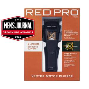 Tondeuse à cheveux sans fil pour homme avec moteur vectoriel puissant, lame en acier inoxydable revêtue de DLC, chargement USB-C, 6 guides de coupe, rechargeable - Product Image 6