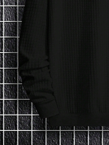 เสื้อสเวตเชิ้ตโอเวอร์ไซส์ผ้าฝ้าย 100% คุณภาพสูง น้ำหนักเบา สำหรับผู้ชาย แบบขายส่ง ปักลาย แขนยาว - Product Image 4