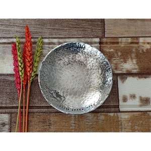 Cuencos de fruta decorativos artesanales de Metal, pieza central, artículo hecho a mano, cuenco para servir, evento, mesa de casa, cuencos decorativos de aluminio, lo último - Product Image 3