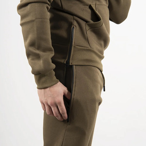 Chándal de algodón de alta calidad personalizado para hombre, Conjunto de sudadera con capucha y Jogger, jersey de gran tamaño, sudaderas con capucha, pantalones de chándal lavados, conjunto de 2 piezas para hombre - Product Image 5