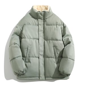 Manteau d'hiver pour homme, épais, imperméable, coupe-vent, respirant, pliable, chaud, rembourré en coton, veste matelassée avec logo sur le devant - Product Image 3